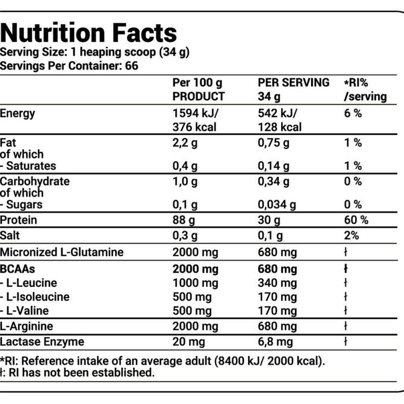 Tesla Hydro Whey Zero Essakr Nutrition